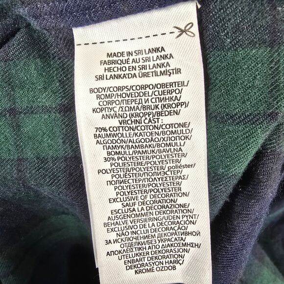 Ralph Lauren Mens Long Sleeve Button Down Performance Flannel 2XB - Picture 6 of 6